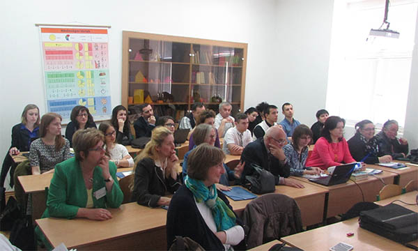 Учасники конференції в Закарпатському угорському інституті