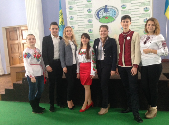 Закарпатські школярі - учасники Всеукраїнських зборів лідерів учнівського самоврядування