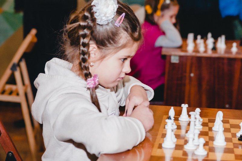 Маленькі розумники змагалися у шаховому турнірі