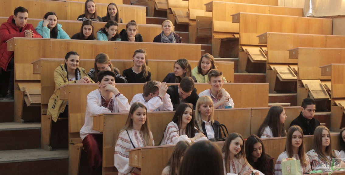 Ужгородські школярі на філологічному факультеті УжНУ