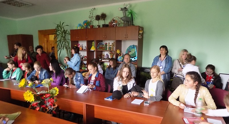 Під час збору юних екологів у Тернополі
