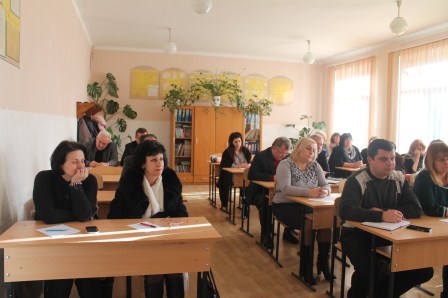 Засідання колегії управління освіти в Мукачеві