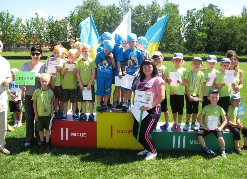 Переможці олімпійських ігор серед дошкільнят у Мукачеві